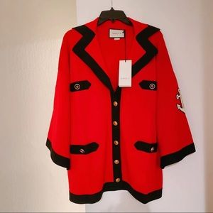 Gucci silk blend jacket
